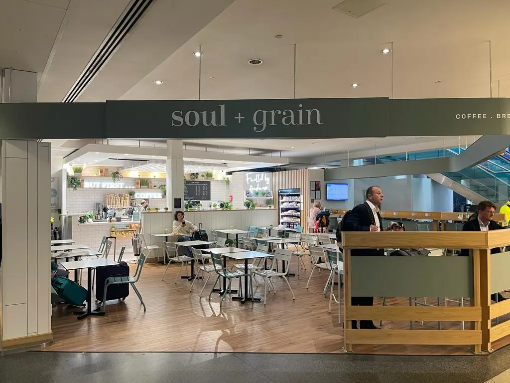 Soul + Grain, London City Airport Landside