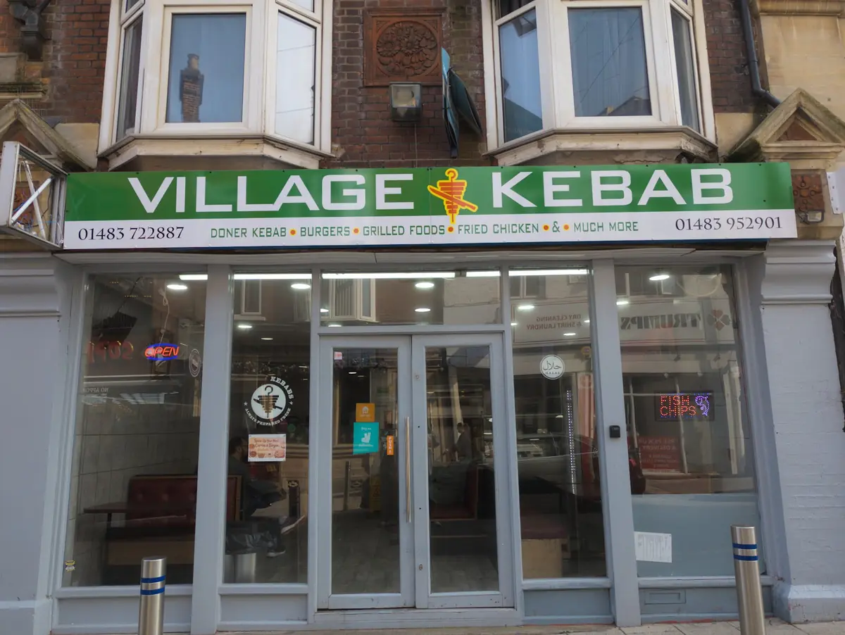 Inside Village kebab, Woking