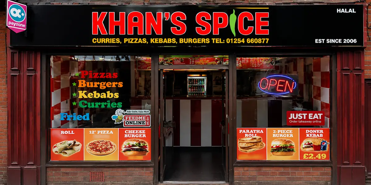 Khan's Spice — Restaurants in Blackburn