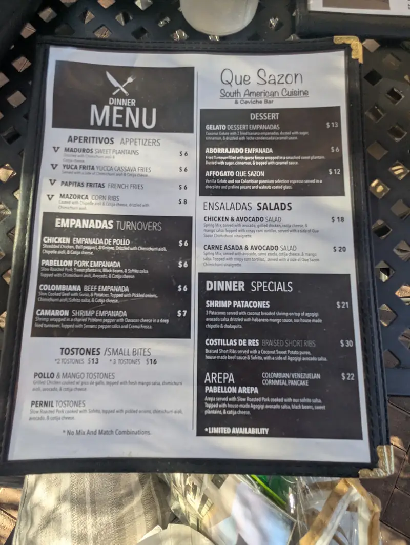 Que Sazon South American Cuisine & Ceviche Bar photo (photo 1 of 3)