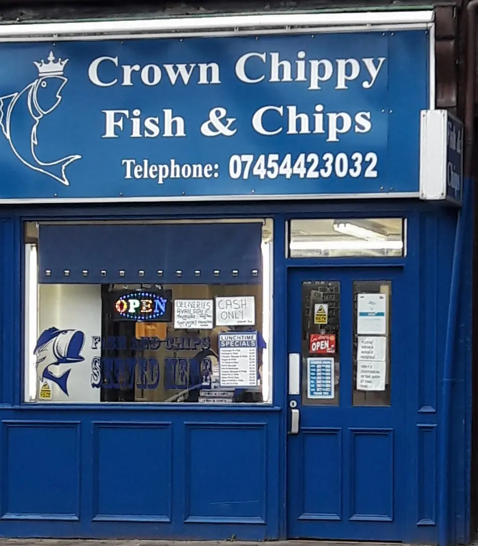 Inside Crown Chippy, Ayr