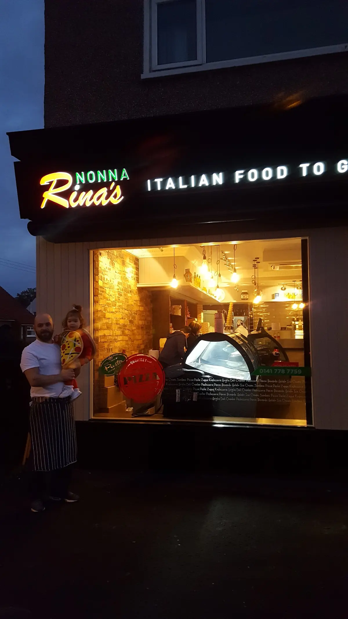 Nonna Rina's — Restaurants in Glasgow
