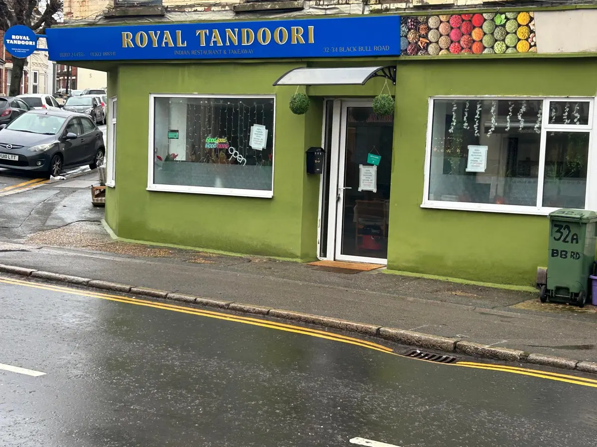 Inside ROYAL TANDOORI INDIAN RESTAURANT, Folkestone