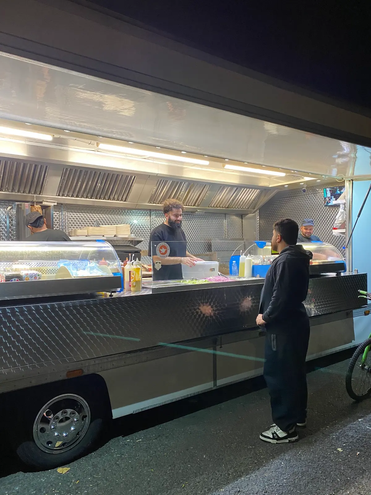 Inside Delicious Kebab, Swindon