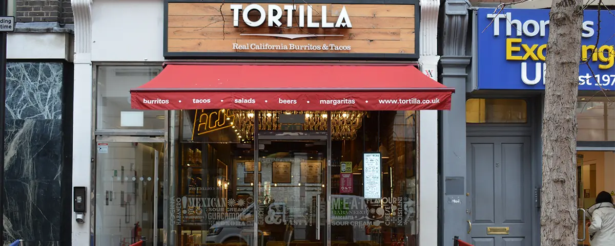 Tortilla Oxford Circus — Mexican Restaurants in London