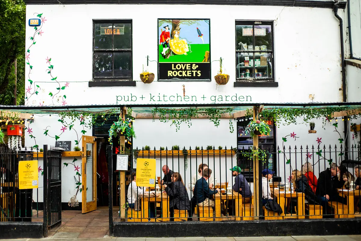 Love & Rockets — Bars in Liverpool