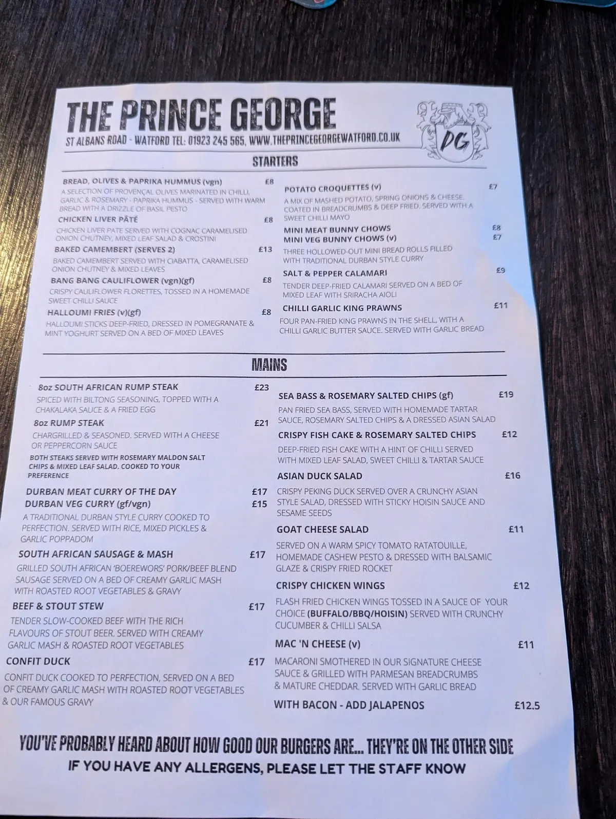 The Prince George photo (photo 1 of 3)