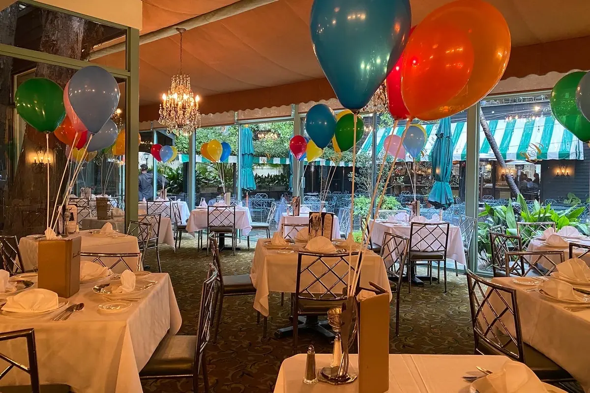 Inside Commander's Palace, New Orleans