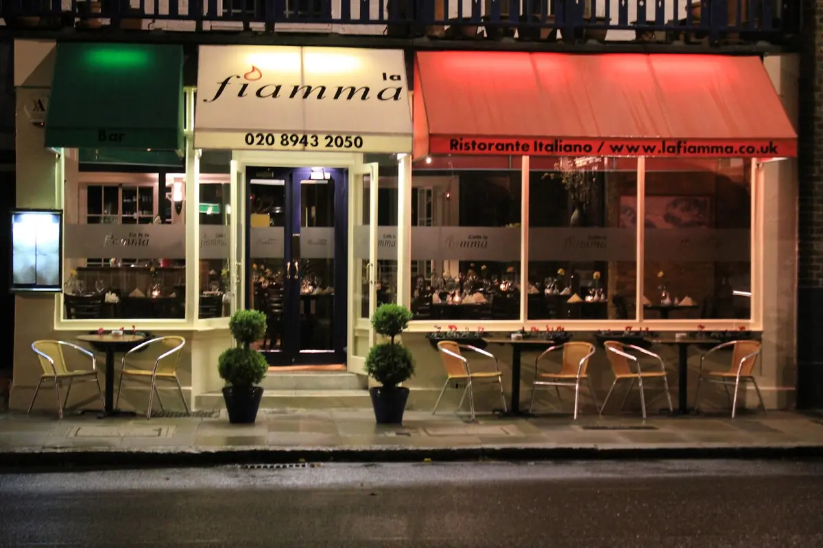 La Fiamma — Italian restaurants in East Molesey