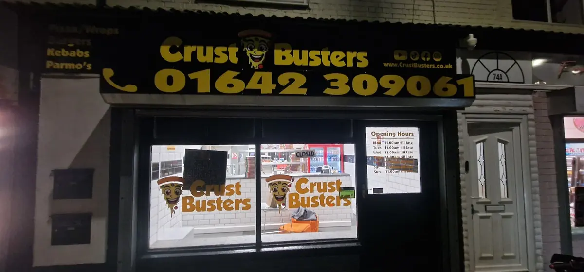 Crust Busters — Pizza in Middlesbrough