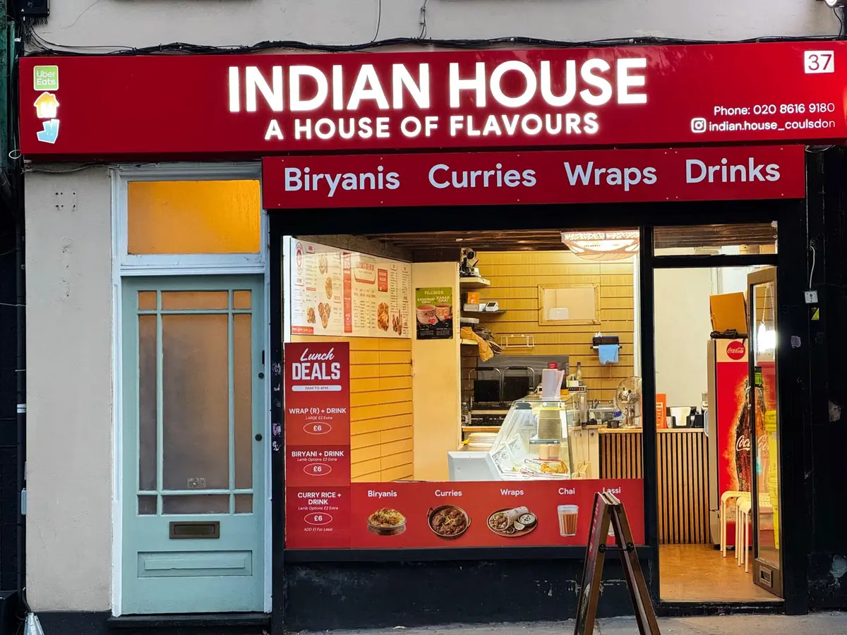 Indian House — Indian restaurants in Coulsdon