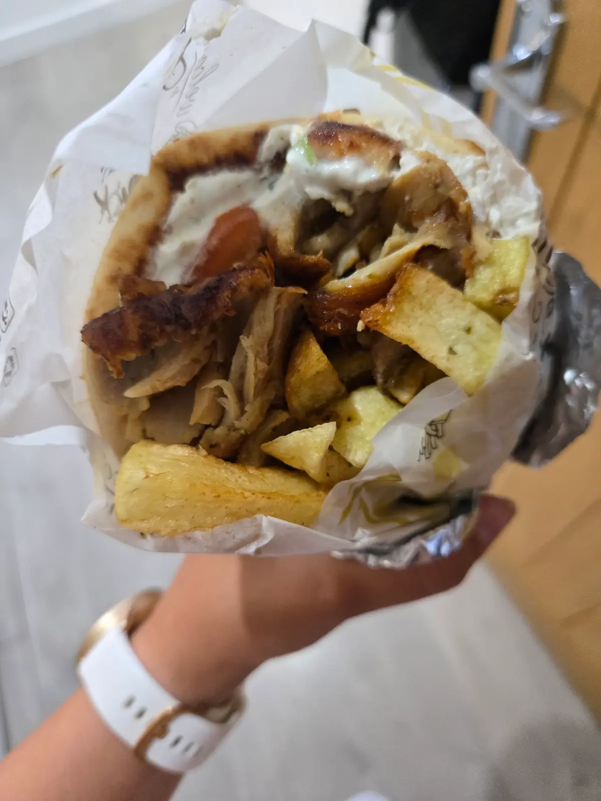Athens chippy photo (photo 3 of 3)