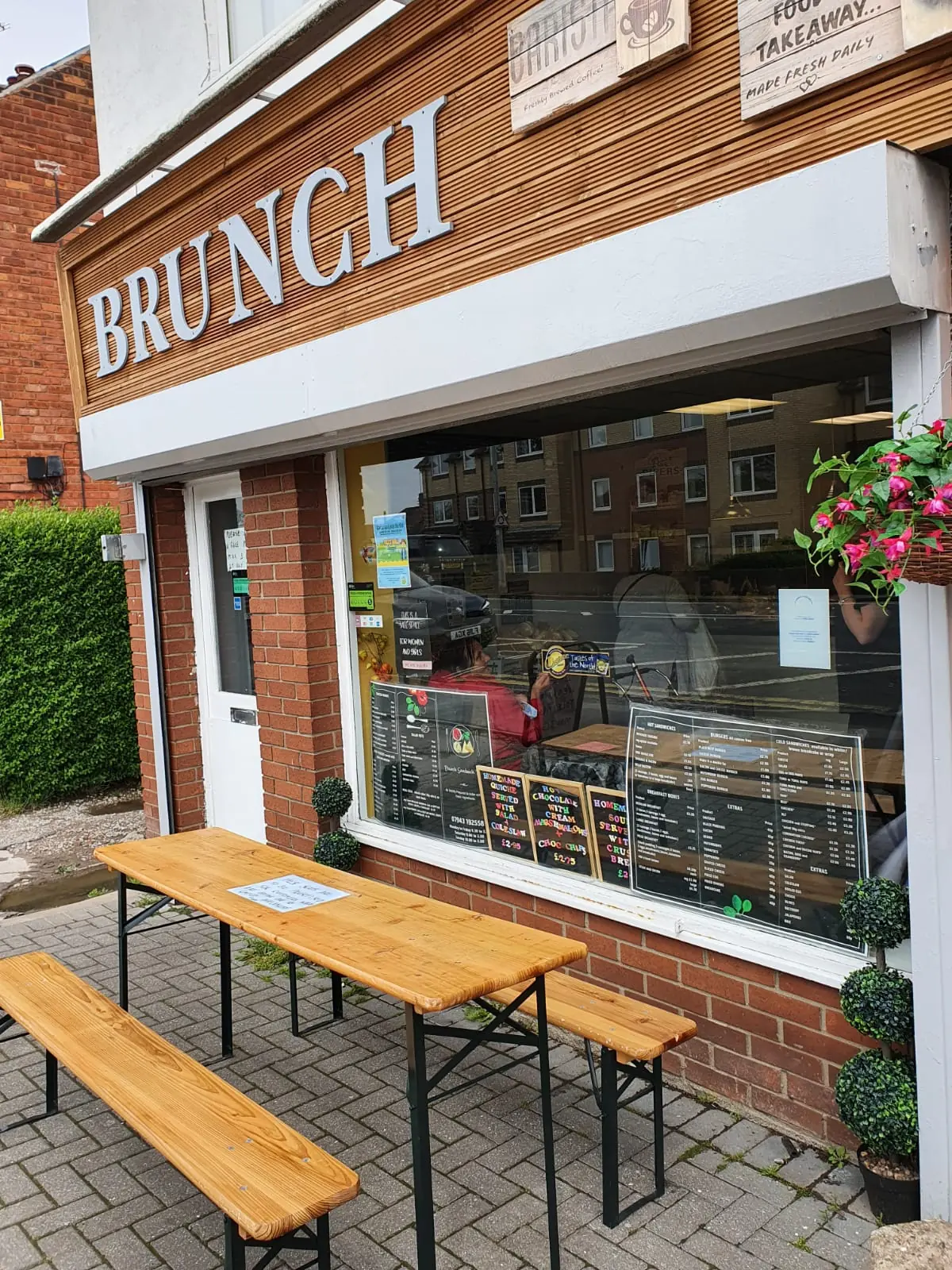 Inside Brunch Sandwich Bar, Hull