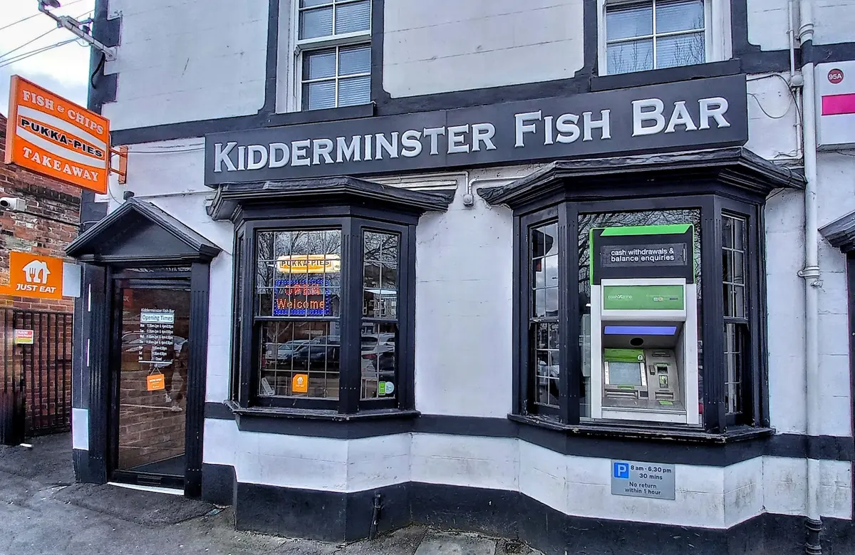 Kidderminster Fish Bar — Restaurants in Kidderminster