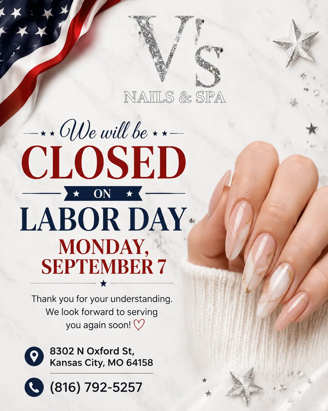 V's Nails & Spa photo (photo 1 of 3)