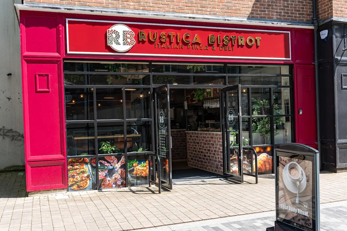 Inside Rustica Bistrot, Bicester