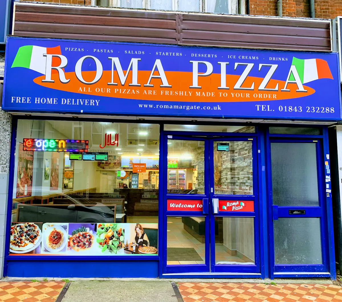 Roma Pizza — Pizza restaurants in Margate