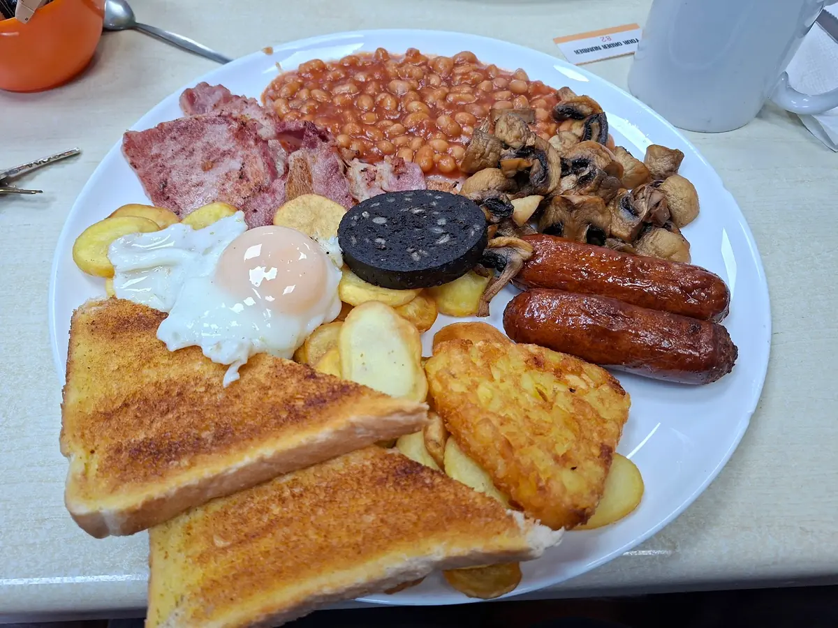 Inside Willow Cafe, Llanelli