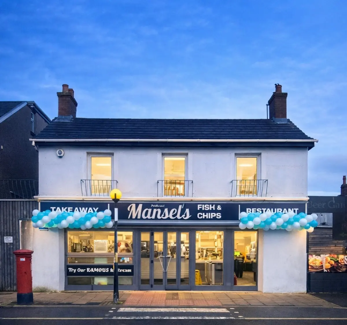 Mansel's Chippy — Restaurants in Porthcawl