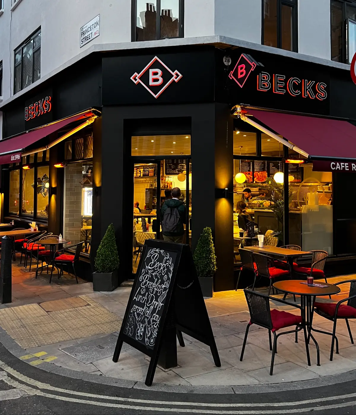 Becks Cafe — Cafes in London
