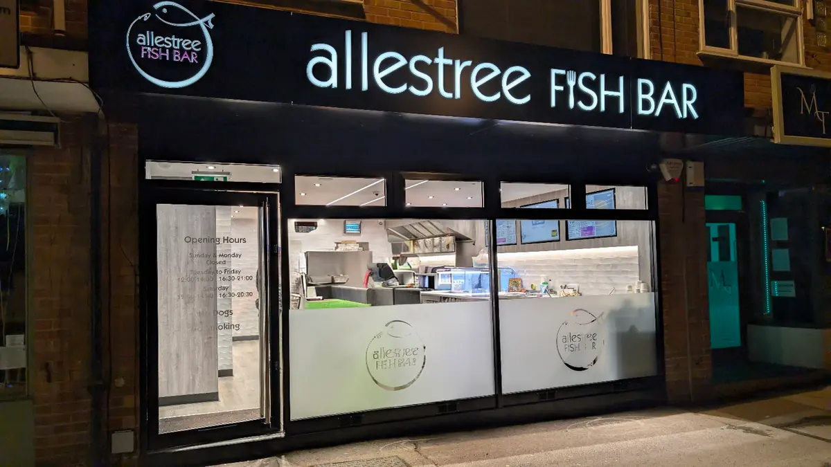 Allestree Fish Bar — Restaurants in Derby