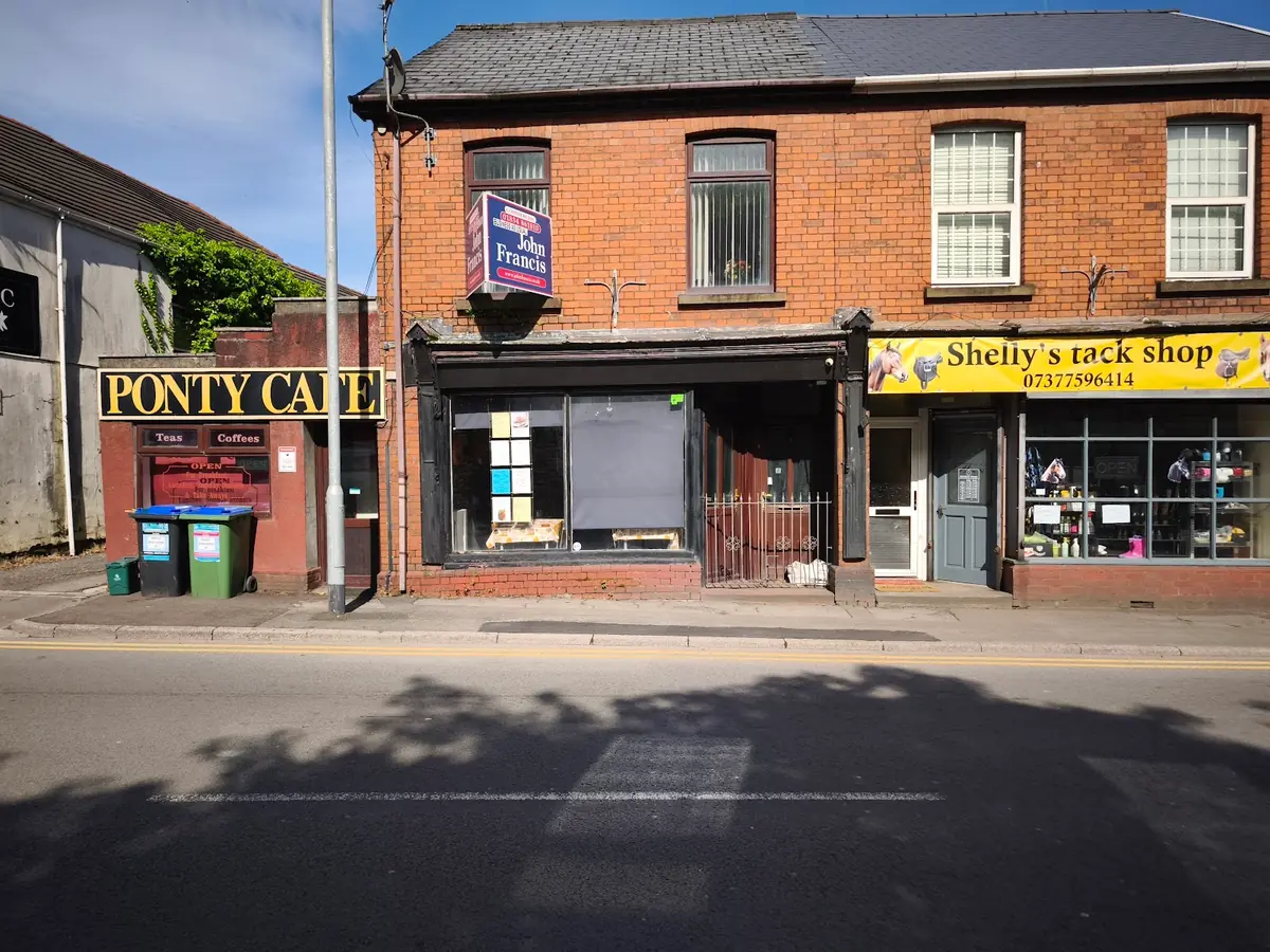 Inside Ponty Cafe, Swansea