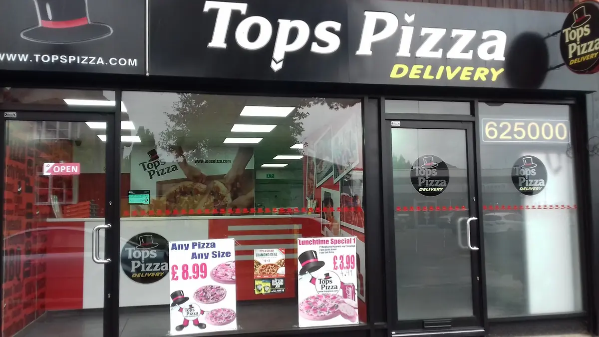 Tops Pizza — Pizza restaurants in Billericay