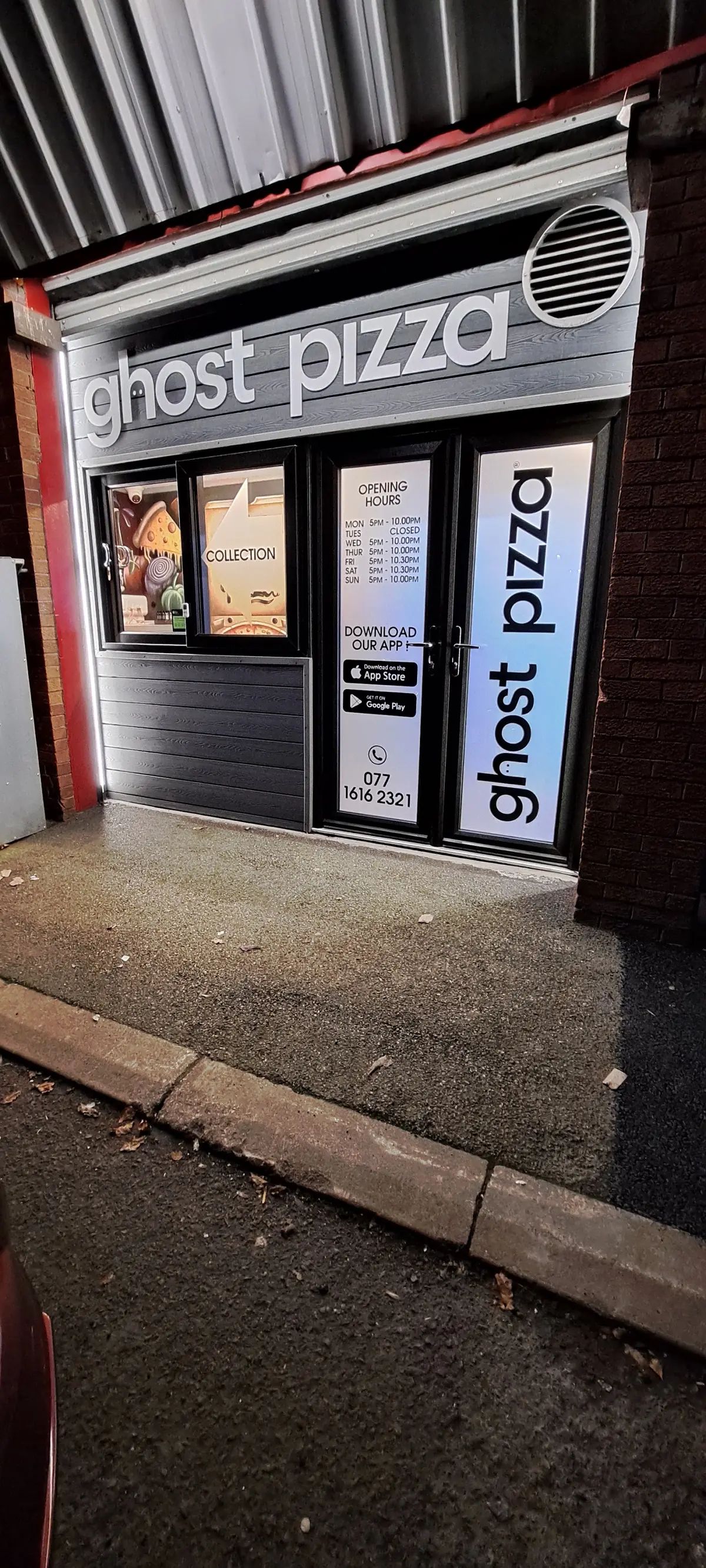 Ghost Pizza — Pizza in Dungannon