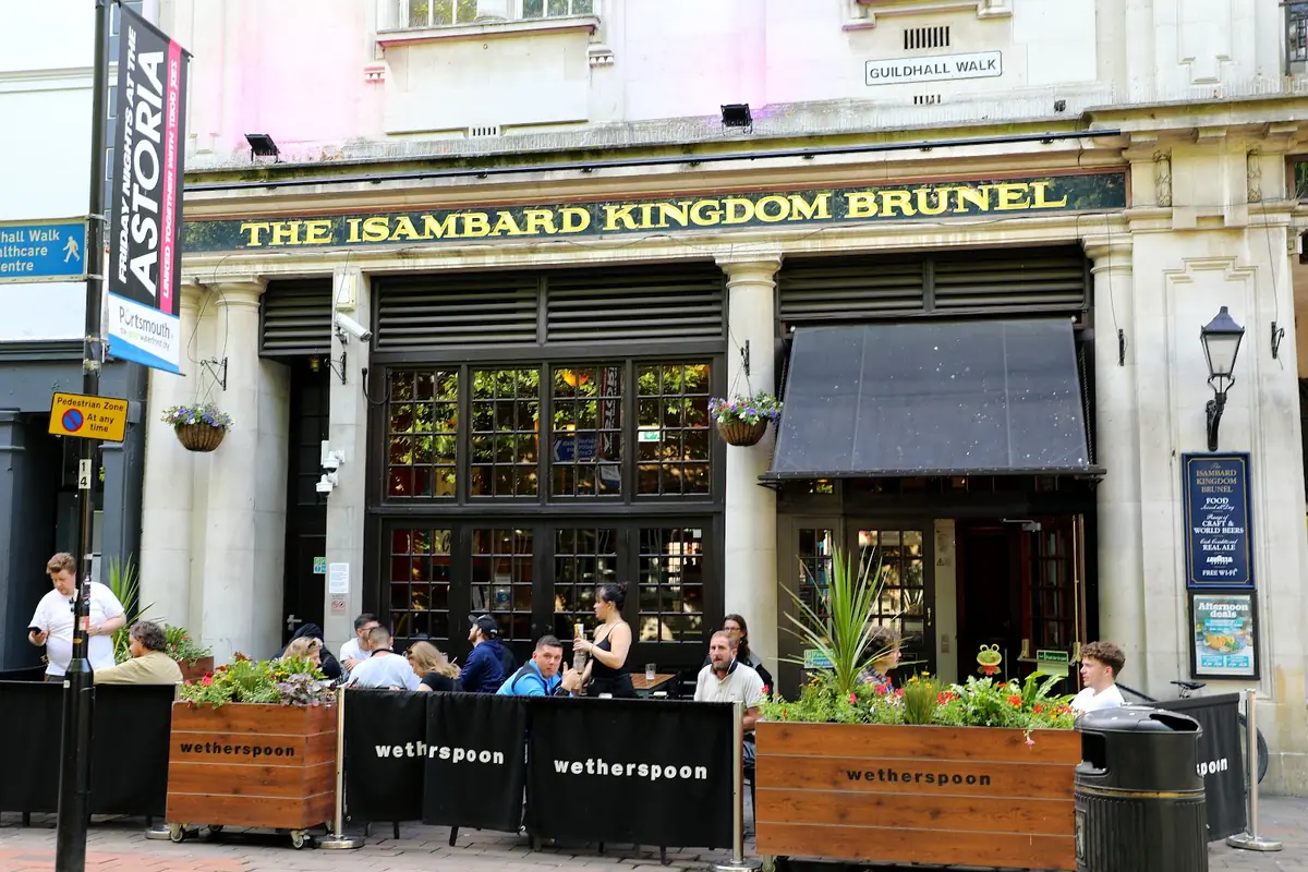 The Isambard Kingdom Brunel — Bars in Portsmouth