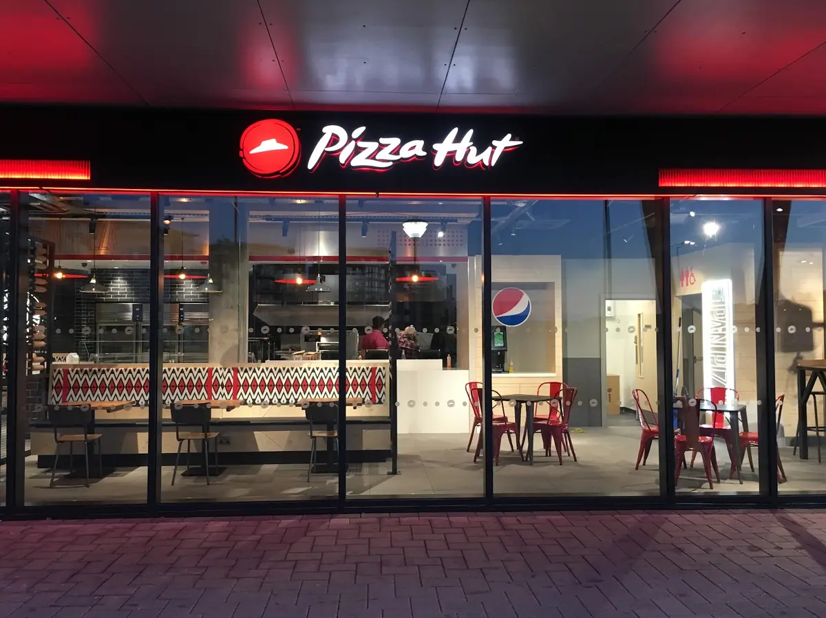 Inside Pizza Hut Colchester South, Colchester