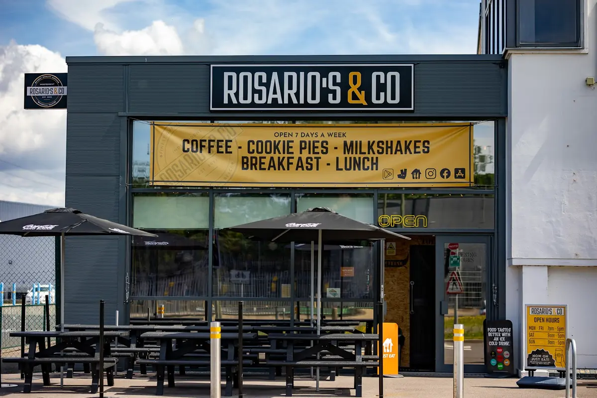 Inside Rosario's & Co. Coffee Shop, Gosport