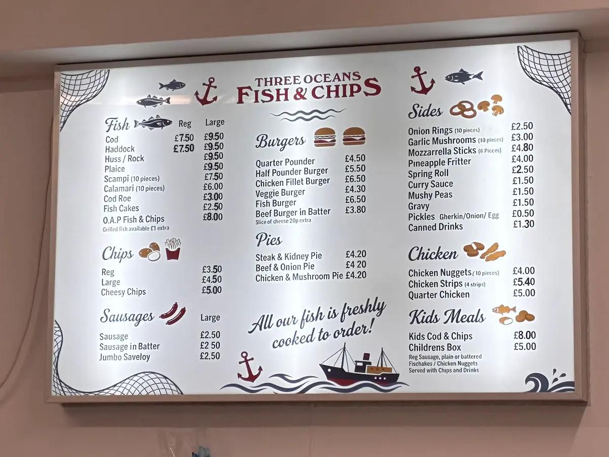 Three Oceans Fish & Chips photo (photo 3 of 3)