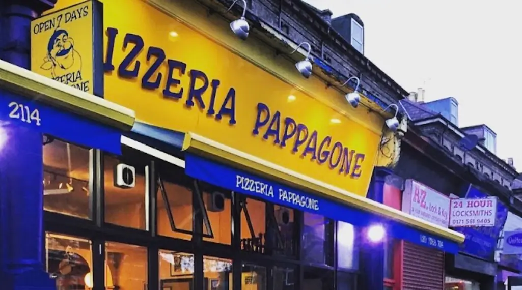 Pizzeria Pappagone — Pizza restaurants in London