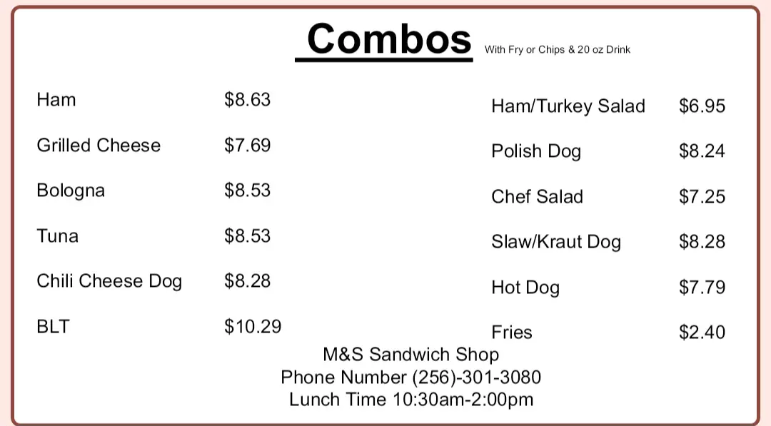 M & S Sandwich Shop photo (photo 1 of 3)