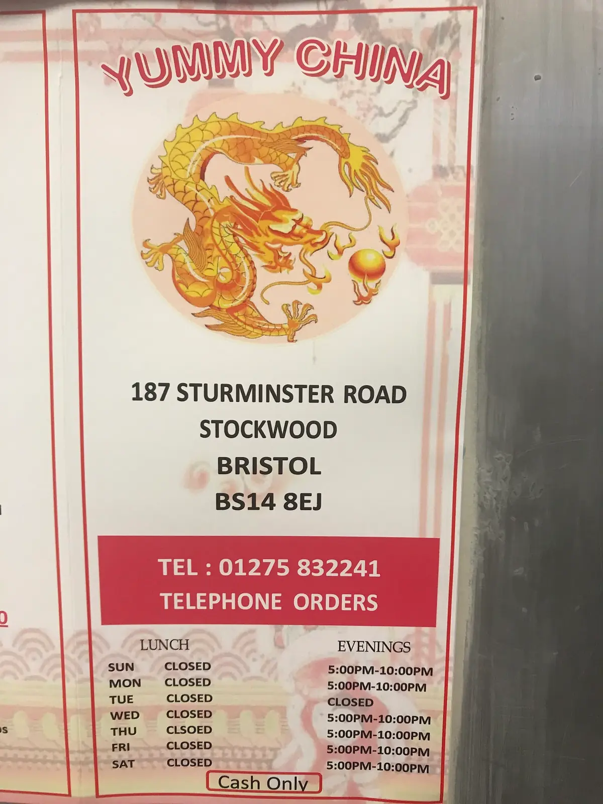 Yummy China — Chinese Restaurants in Bristol