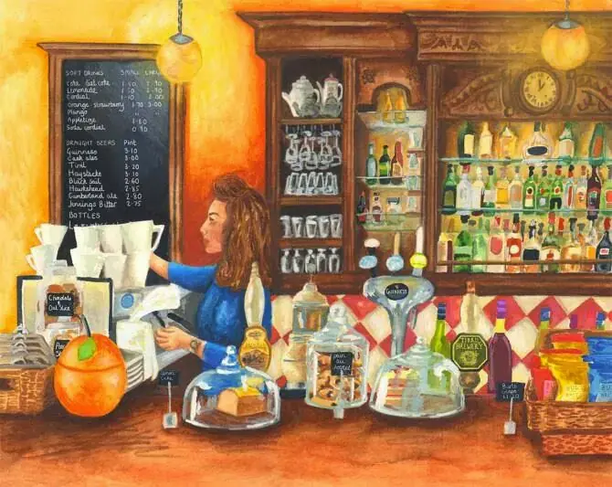 The Square Orange Café — Cafes in Keswick