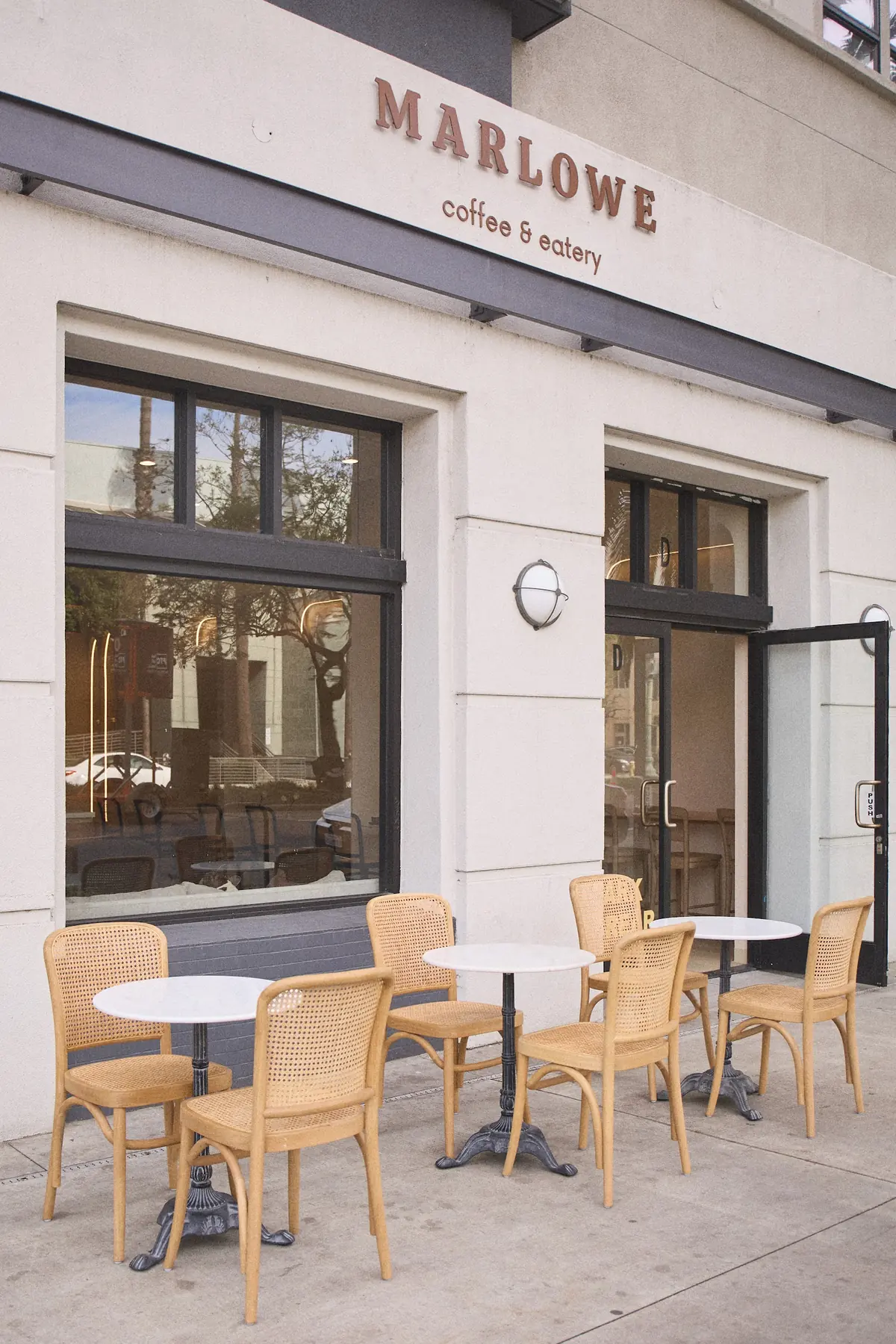 Inside Marlowe Coffee & Eatery, Los Angeles