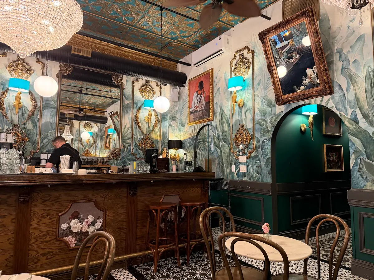 Inside Cafe Deko, Chicago