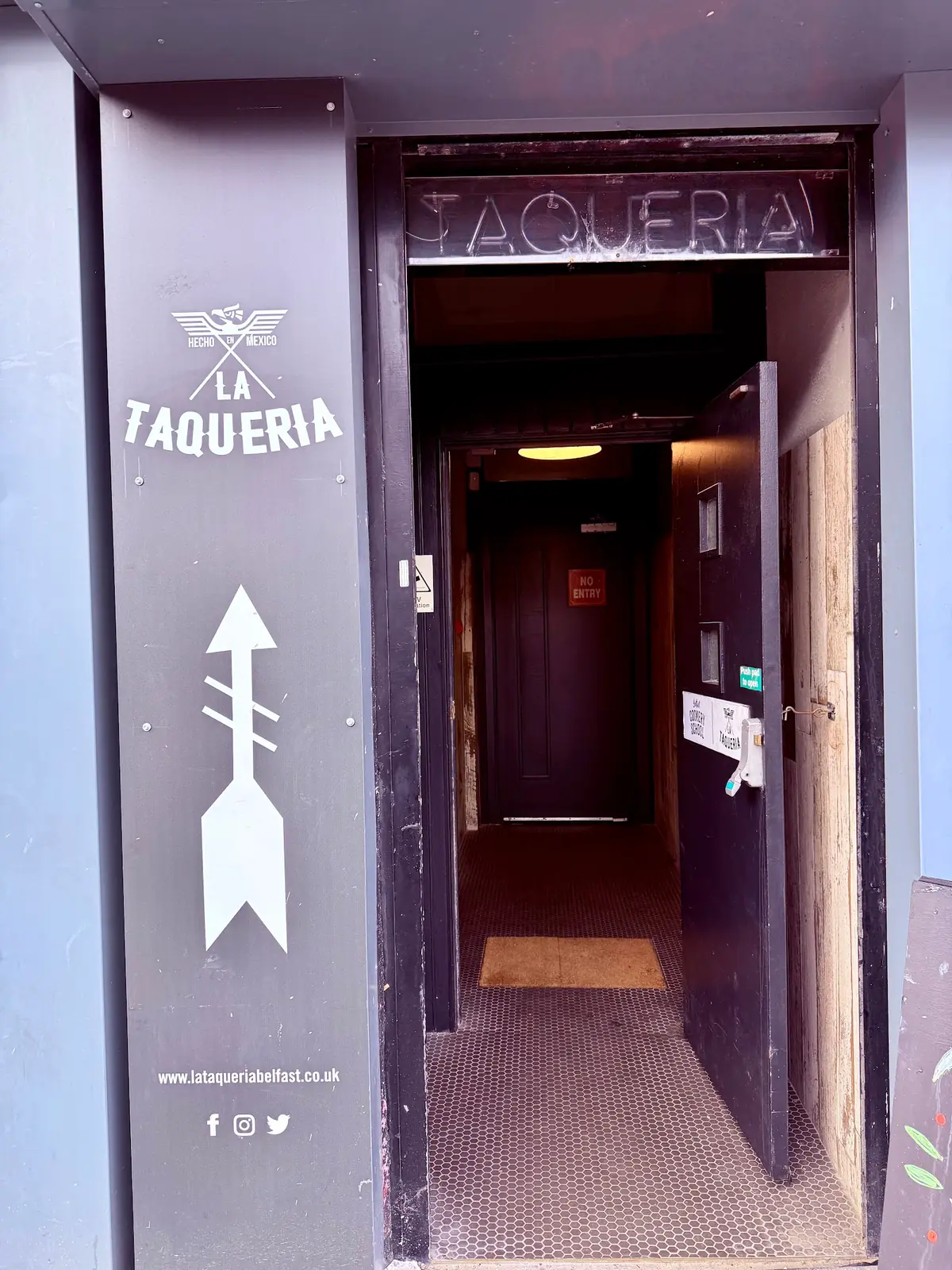 La Taqueria Castle Street — Mexican restaurants in Belfast