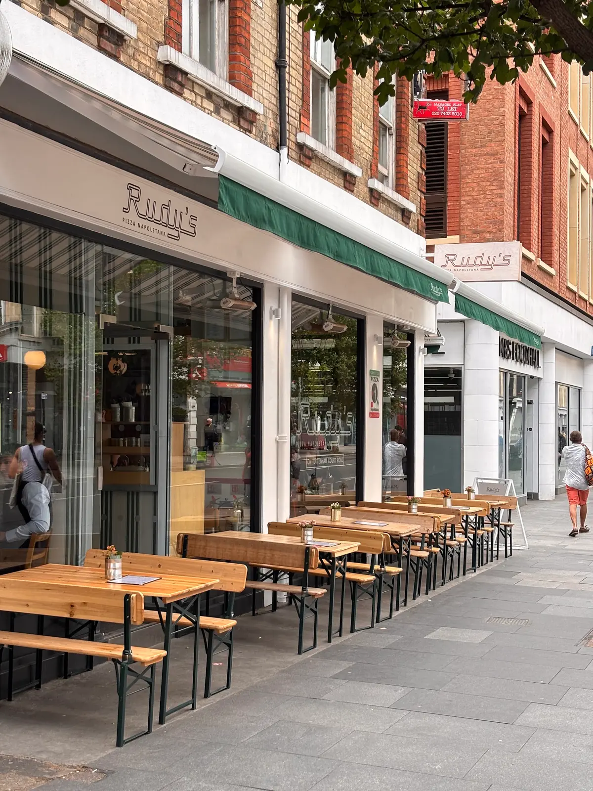 Rudy's Pizza Napoletana - Tottenham Court Road — Restaurants in London