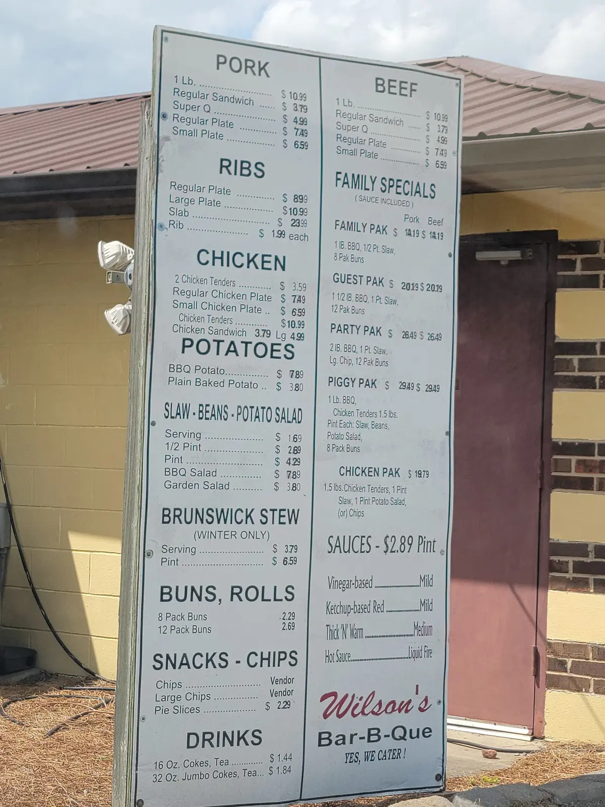 Wilson's Barbeque photo (photo 1 of 3)