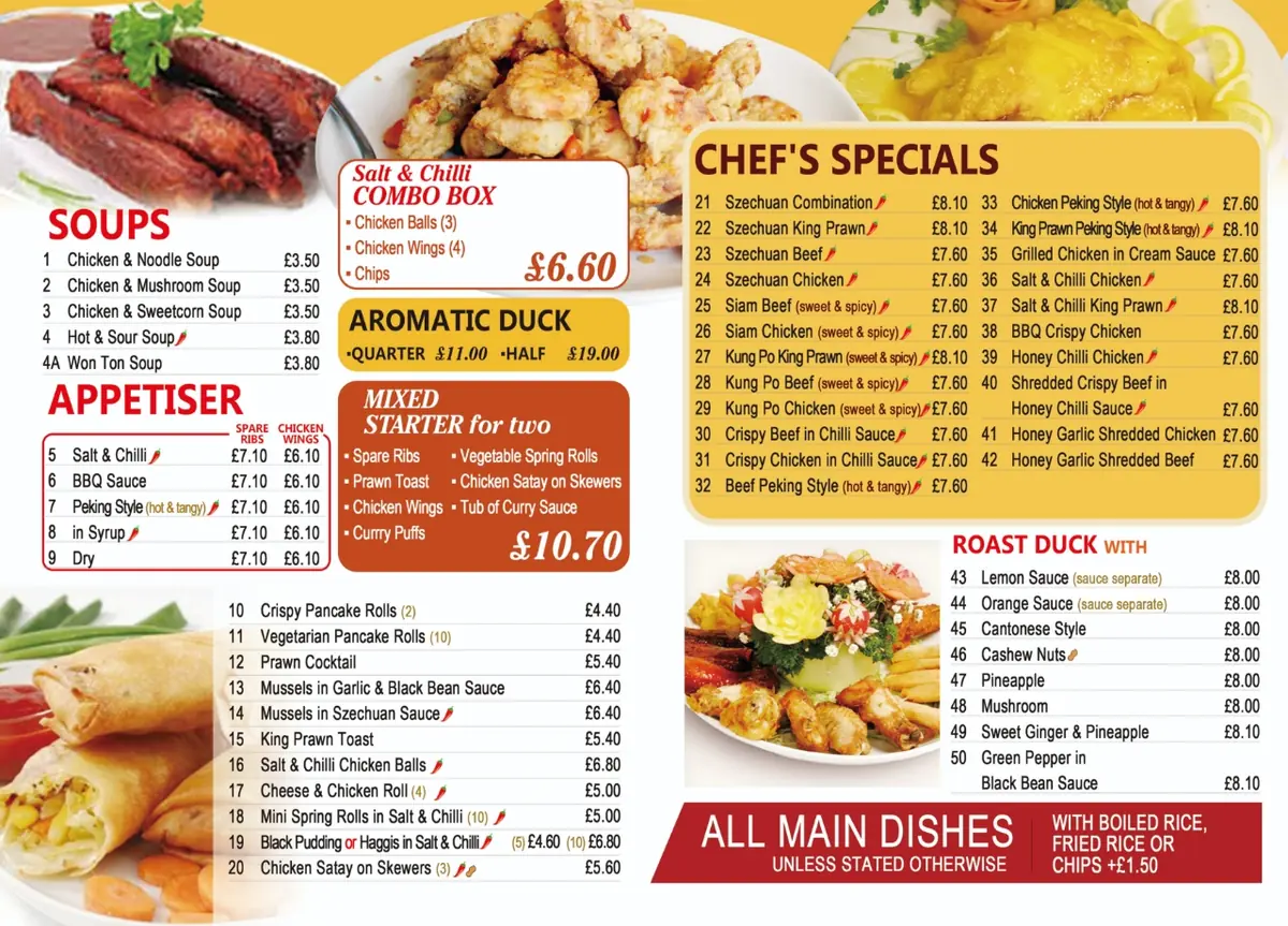 The Golden Star — Chinese restaurants in Johnstone