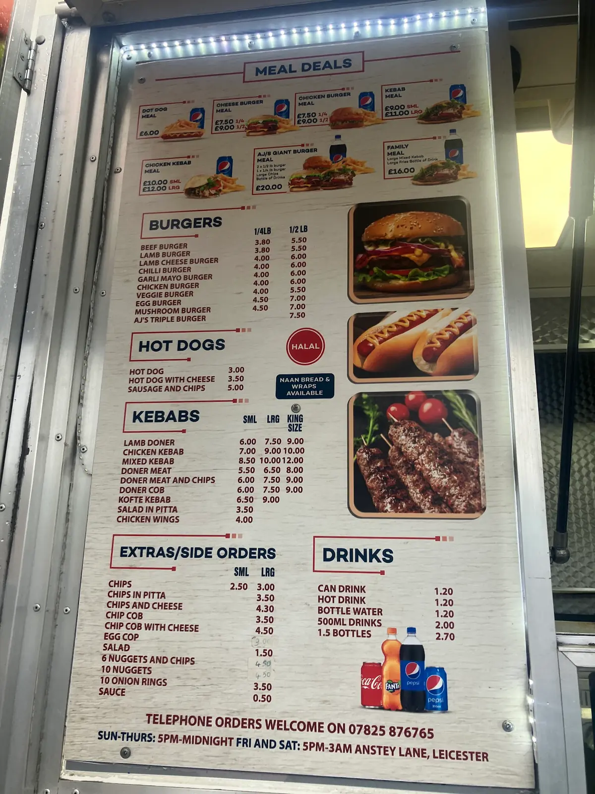 Burger Kebab Van — Restaurants in Leicester