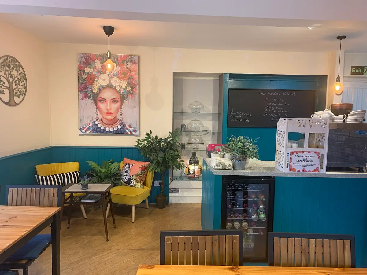 Inside The Retreat Cafe, Torquay