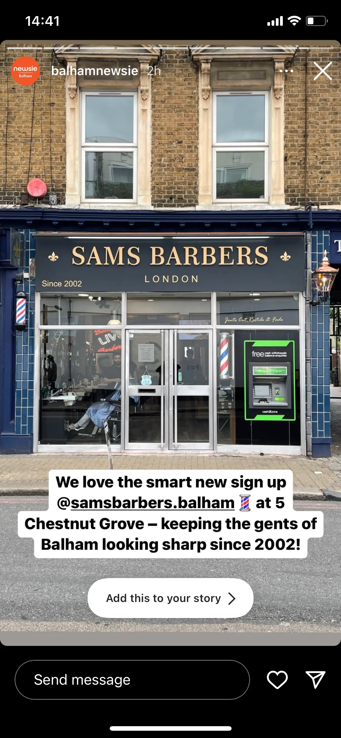 Sams Barbers photo (photo 3 of 3)