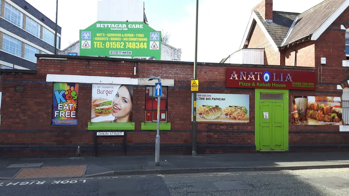 Anatolia Pizza and Kebab House — Pizza restaurants in Kidderminster