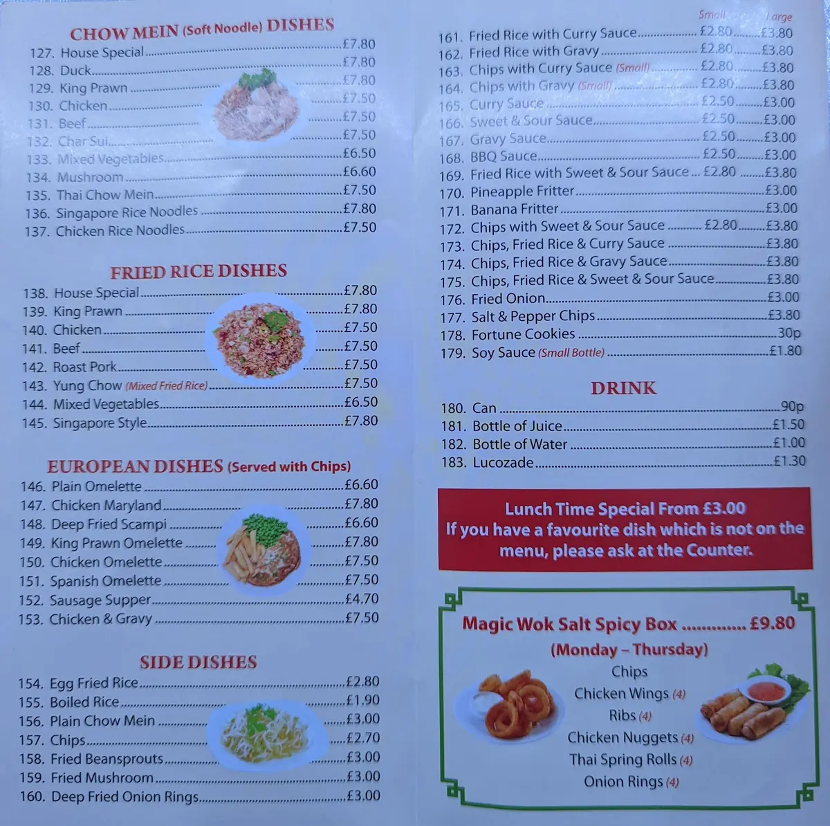 Magic Wok Takeaway — Chinese restaurants in Inverness
