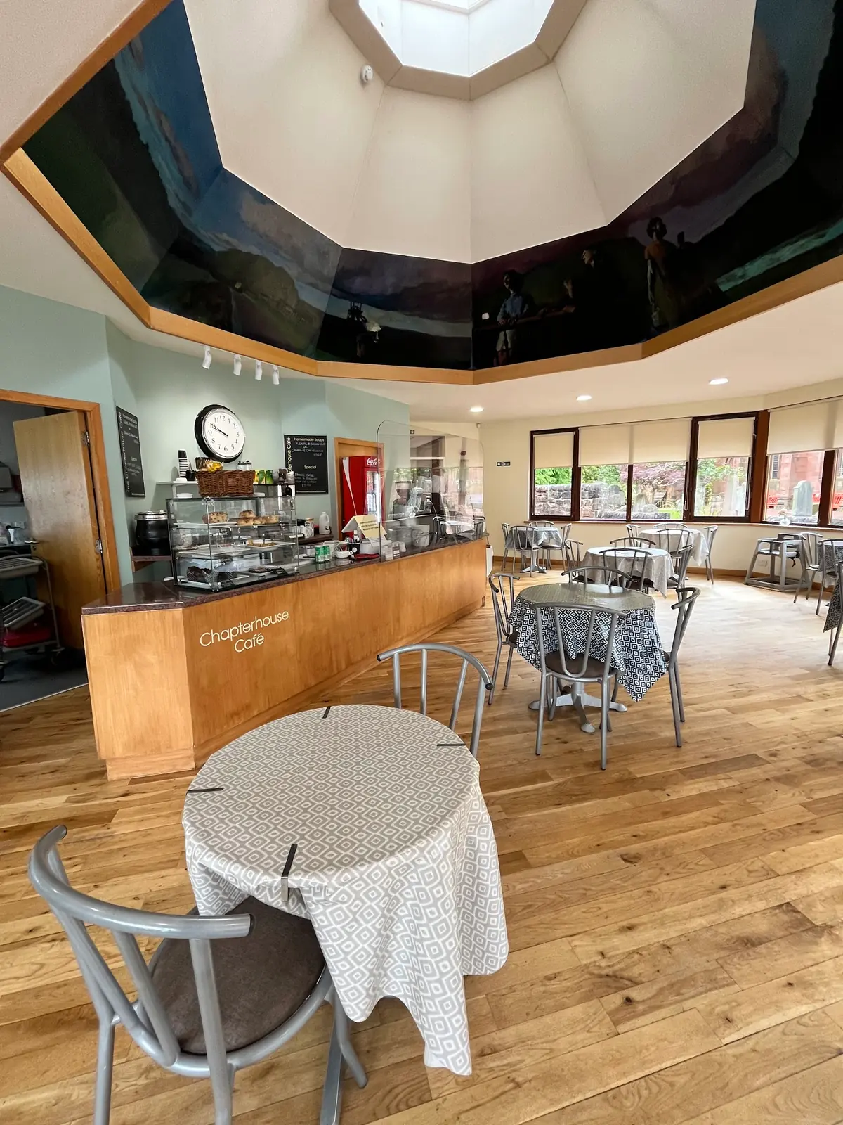 Inside The Chapterhouse Cafe, Glasgow