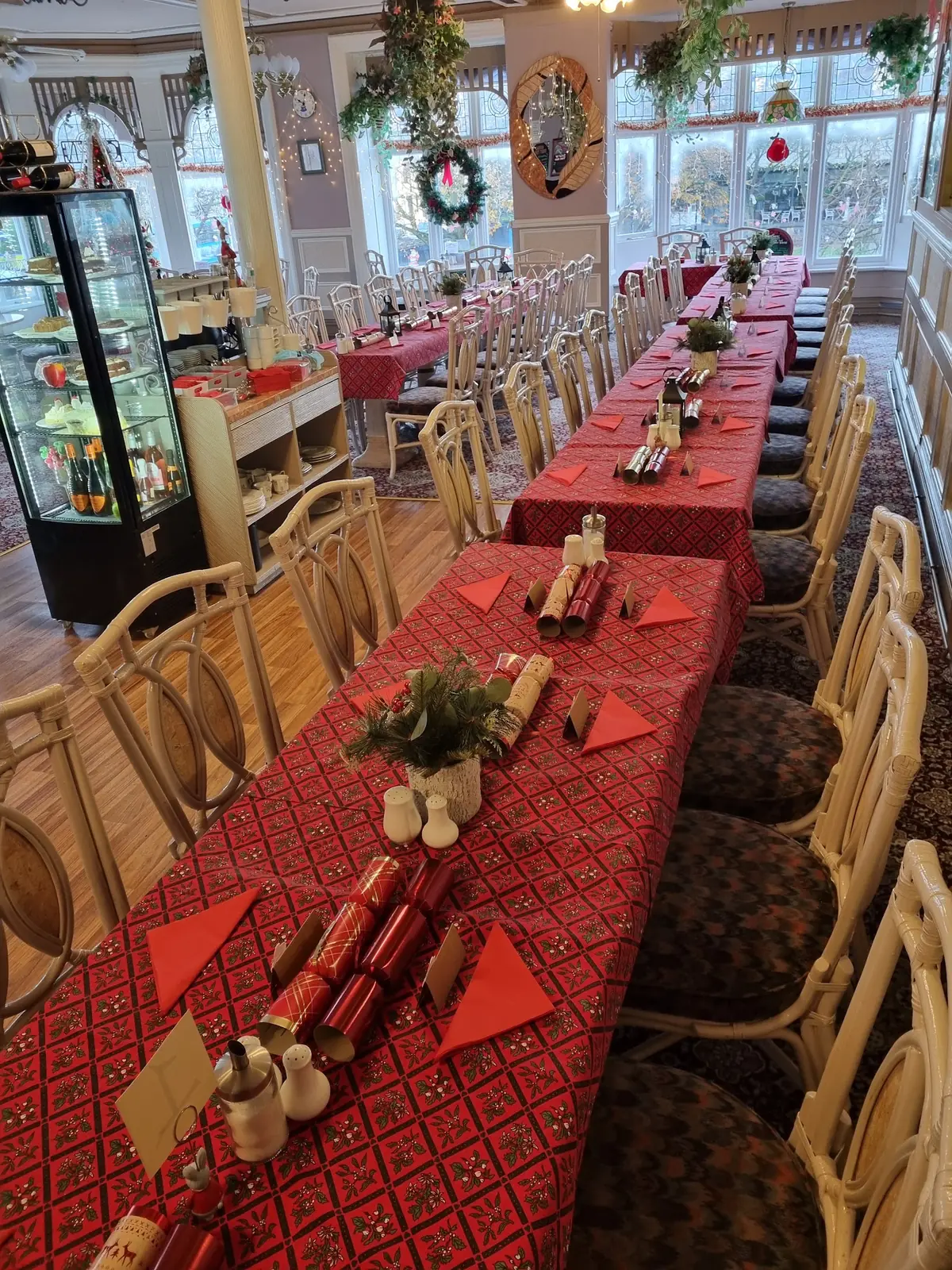 Inside Nostalgia Tea Rooms, Southport
