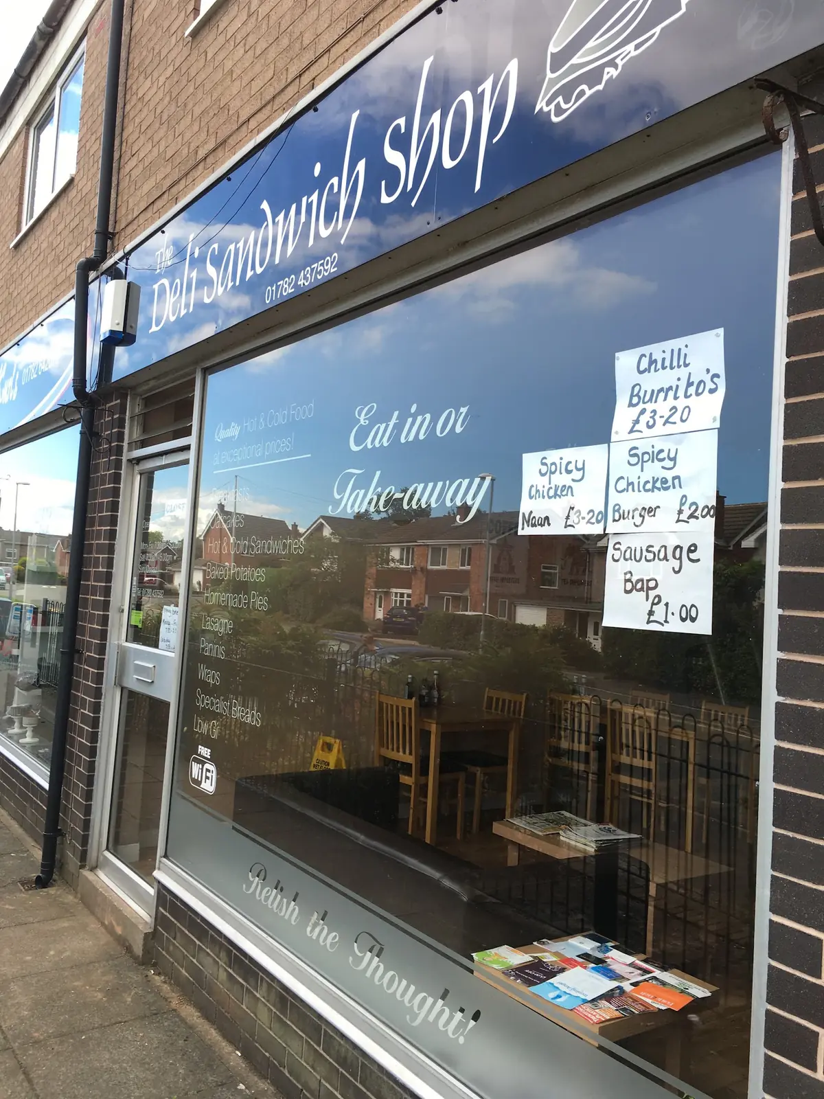 The Deli Sandwich Shop — Sandwich shops in Stoke On Trent